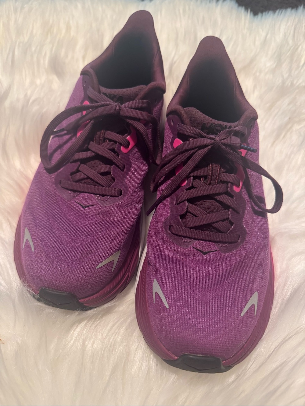 Women’s Purple Running Shoes - Lightweight Lace-Up
